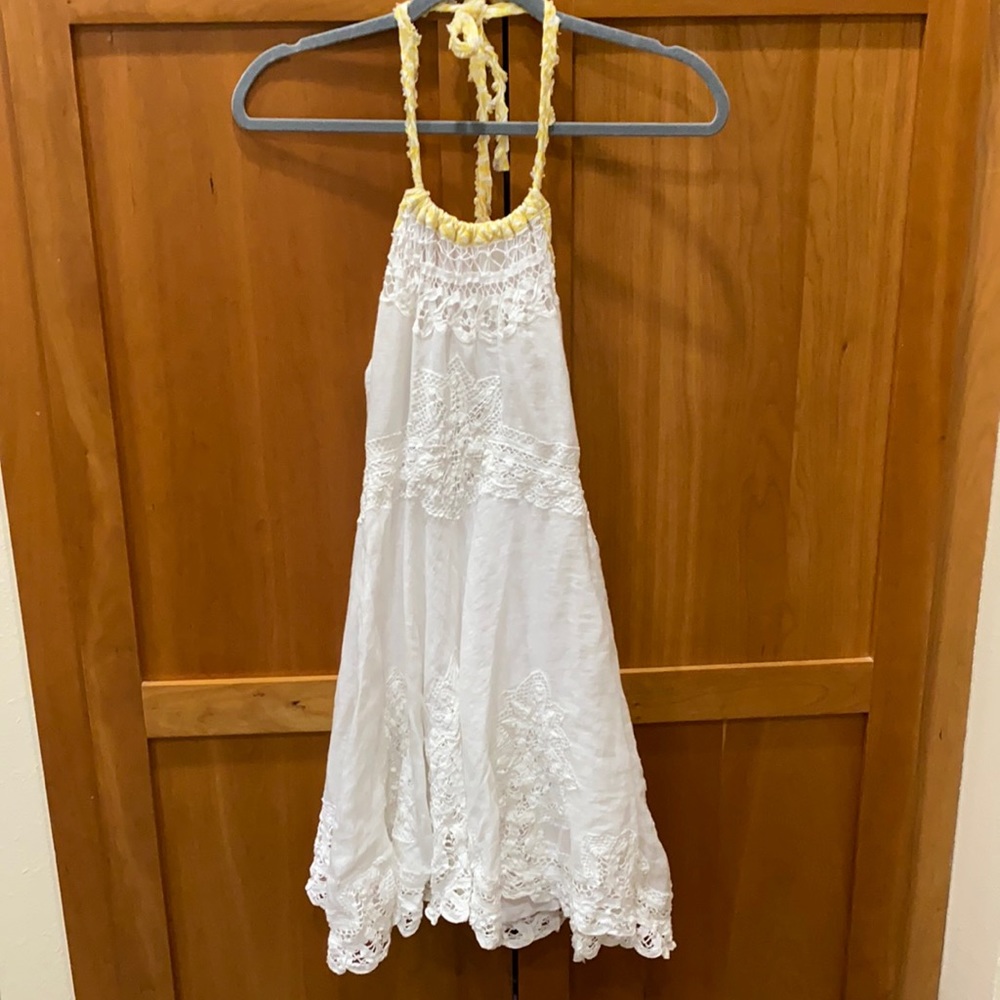 Free People matelasse dress.